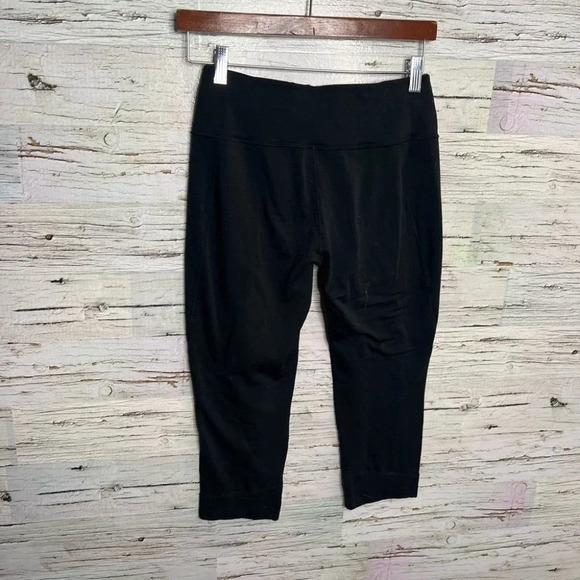 Patagonia baselayer capilene black pants men’s size small crop - Picture 9 of 9